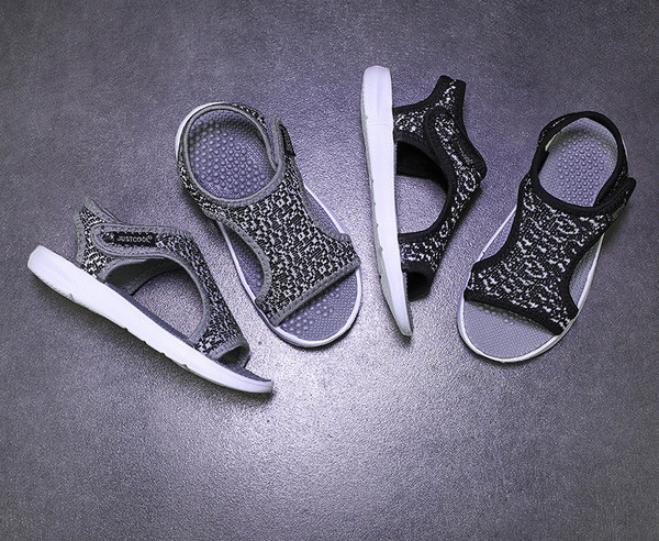 καθημερινά σανδάλια αθλητισμού Πολύ άνετα παιδικά καλυμμένο με ύφασμα - 4 χρώματα