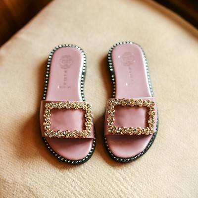 Πρόστιμο παντόφλες για κορίτσια σε 3 χρώματα