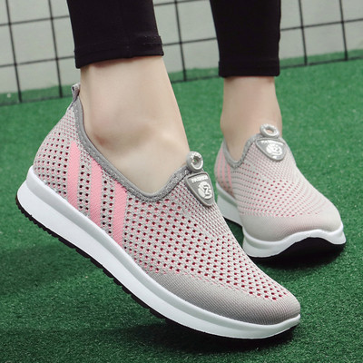 Άνετα καθημερινά αναπνευστικά αθλητικά  γυναικεία παπούτσια - 2 χρώματα