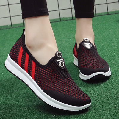 Άνετα καθημερινά αναπνευστικά αθλητικά  γυναικεία παπούτσια - 2 χρώματα