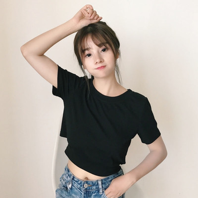 Καθημερινά ενδιαφέρουσες κυρίες μπλούζα με γυμνά κίνητρα πίσω