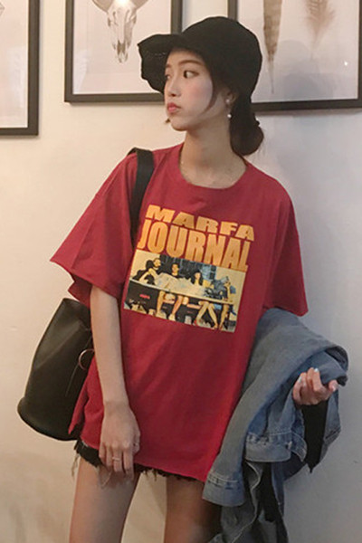 Καθημερινά Κυρίες Μπλούζα (τύπου χιτώνα) Σύντομη 3/4 μανίκι εκτύπωσης - 3 χρώματα