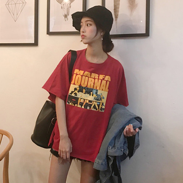 Καθημερινά Κυρίες Μπλούζα (τύπου χιτώνα) Σύντομη 3/4 μανίκι εκτύπωσης - 3 χρώματα