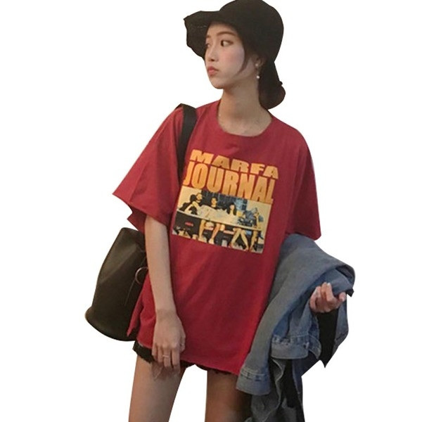 Καθημερινά Κυρίες Μπλούζα (τύπου χιτώνα) Σύντομη 3/4 μανίκι εκτύπωσης - 3 χρώματα