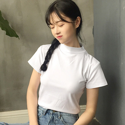 Πολύ ευγενική κυρία καθημερινή μπλούζα με κοντά μανίκια - 4tsvyata