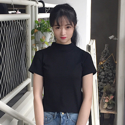 Πολύ ευγενική κυρία καθημερινή μπλούζα με κοντά μανίκια - 4tsvyata