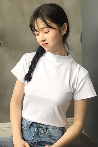 Πολύ ευγενική κυρία καθημερινή μπλούζα με κοντά μανίκια - 4tsvyata