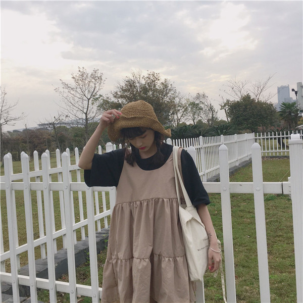 Πολύ άνετα πολύ μεγάλο για την καθημερινή κυρίες φόρεμα