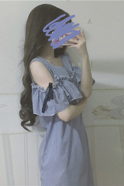 καθημερινά μεγάλη ριγέ φόρεμα Πολύ ενδιαφέρουσα γυναικεία