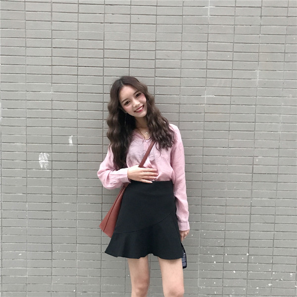 φούστα Καθημερινά πολύ ενδιαφέρουσα κυρία με ενδιαφέρουσες γωνίες