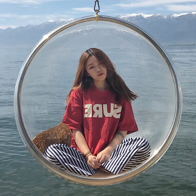 Πολύ φρέσκο και πολύ μοντέρνα κυρίες ευρύ-shirt με κοντά μανίκια 3/4 - 5 χρώματα