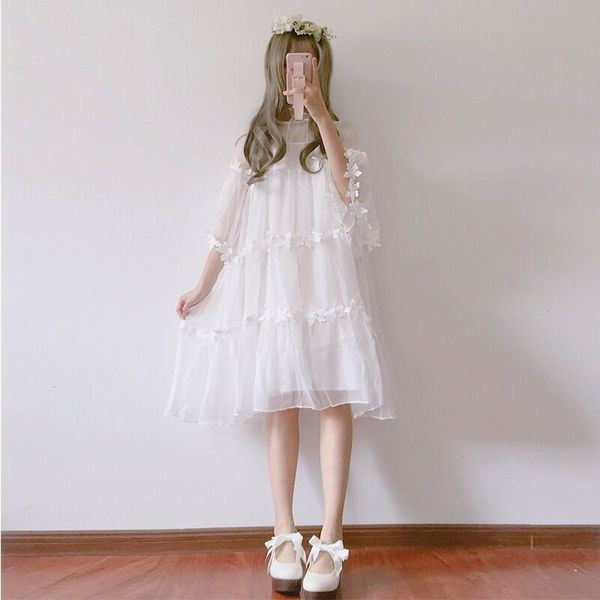 Πολύ ευγενής κυρίες φόρεμα με στοιχεία δαντέλα και σιφόν