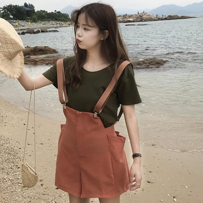 Πολύ ευγενής κυρίες δύο μέρη - shirt με κοντά μανίκια + gashterizonche