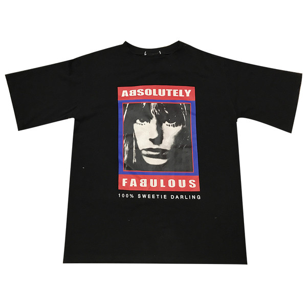 μπλούζες Ευρεία κυρίες πουκάμισο με εκτύπωση, να υπογράψει και κρέμονται μπαρ