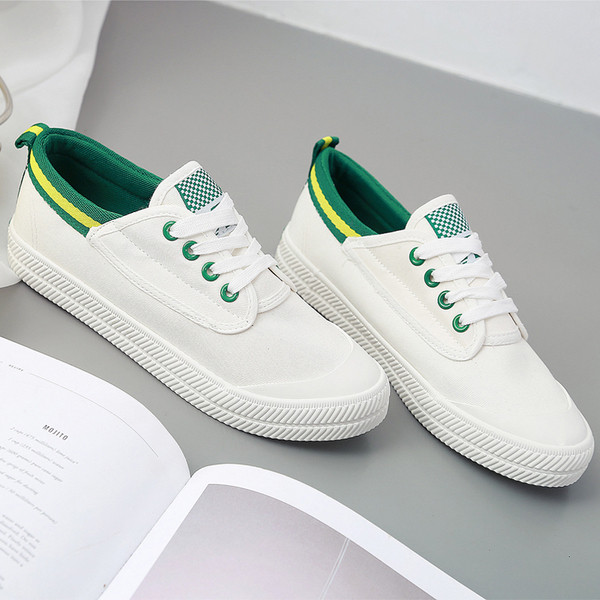 Πολύ άνετα casual γυναικεία παπούτσια κατασκευασμένα από ύφασμα - 3 χρώματα