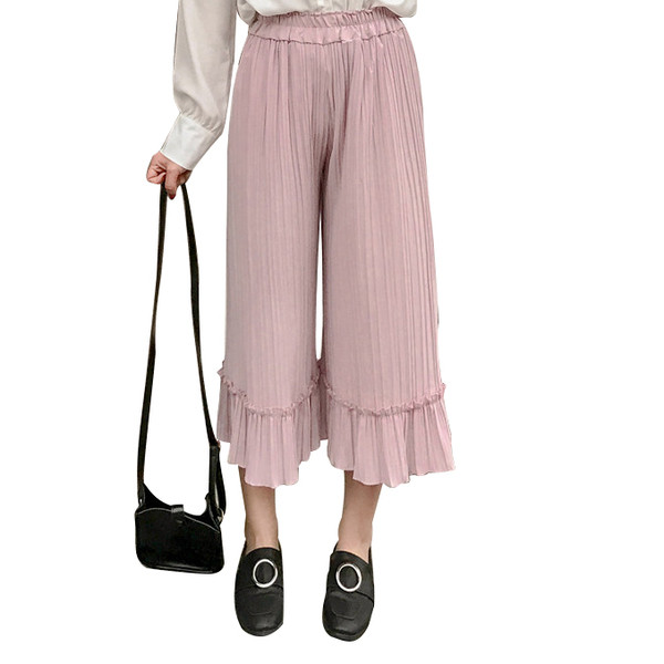 παντελόνια σιφόν καλοκαίρι Μοντέρνα πλισέ κυρίες