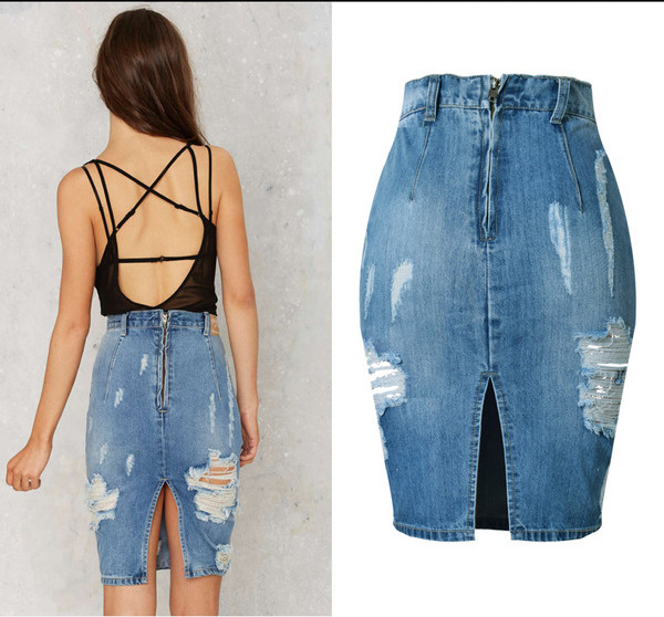 Εξαιρετικά κομψό κυρίες φούστα με διάσπαρτα μοτίβα