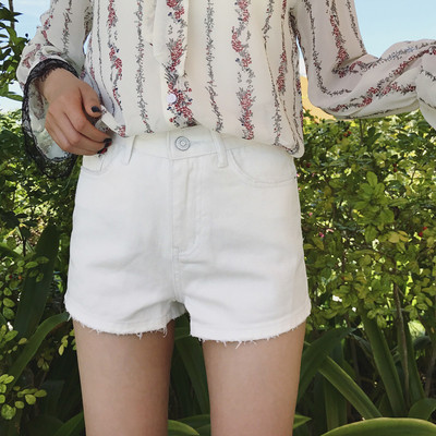 σορτς τζιν Κόψτε σύντομο γυναικών σε στυλ ρετρό