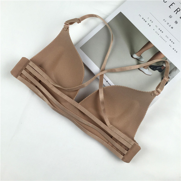 Πολύ άνετο και κομψό κυρίες σουτιέν με ρυθμιζόμενες τιράντες