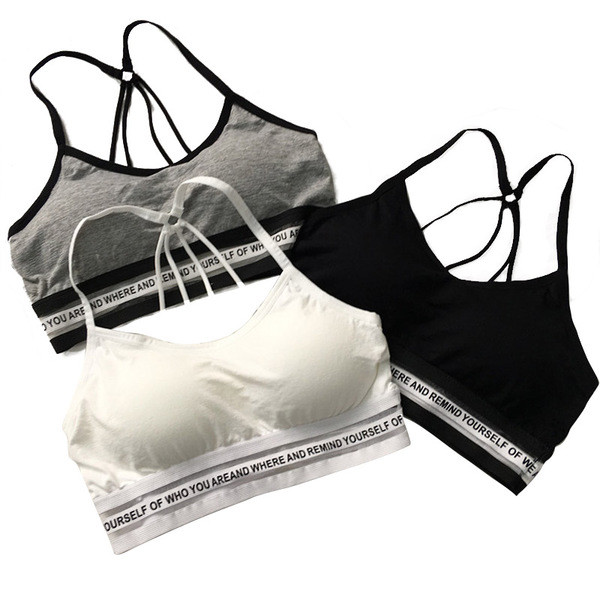 Ελαστική πολύ άνετα μπουστάκια των γυναικών - 3 χρώματα