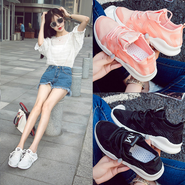 Αναπνευστικά γυναικεία  πάνινα παπούτσια - 3 χρώματα