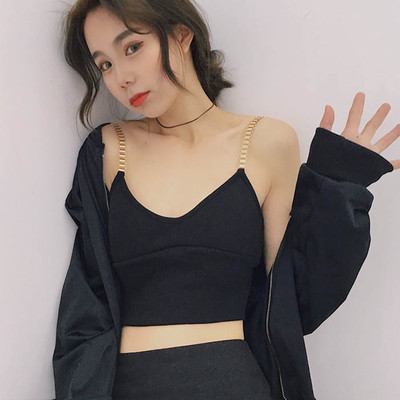 Μεγάλη κυρίες λεπτό γιλέκο με πολλές όμορφες χρυσές ιμάντες - 2tsvyata