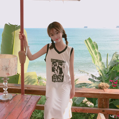 Πολλά ενδιαφέροντα και βολικό γυναίκες καθημερινά φόρεμα με V-neck - 3 χρώματα