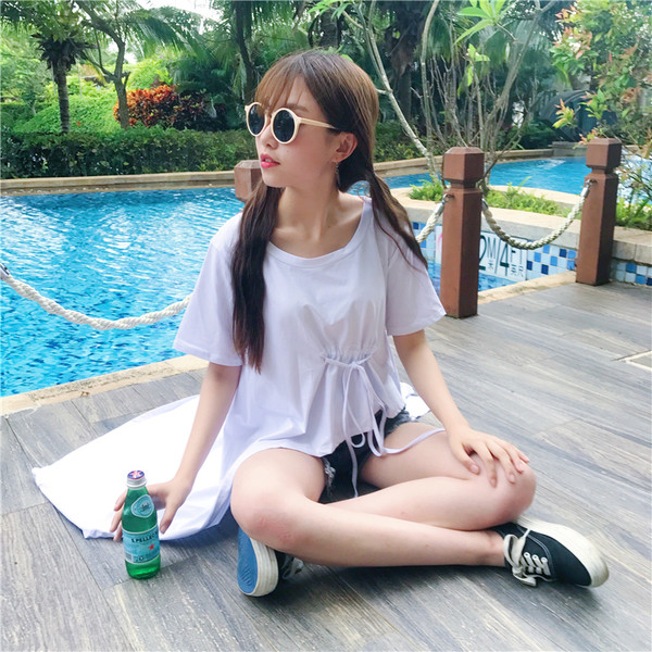 Екстравагантен дамски блузон-тип пелерина - 3цвята