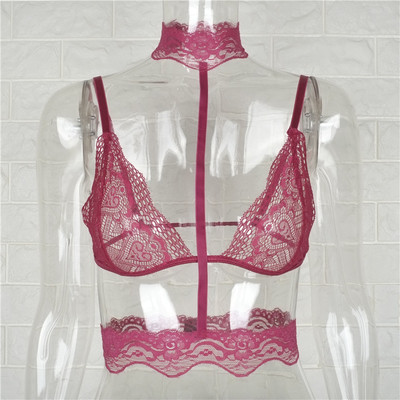 Είναι ενδιαφέρον σέξι δαντέλα σουτιέν με πρόσθετα στοιχεία - 2 χρώματα