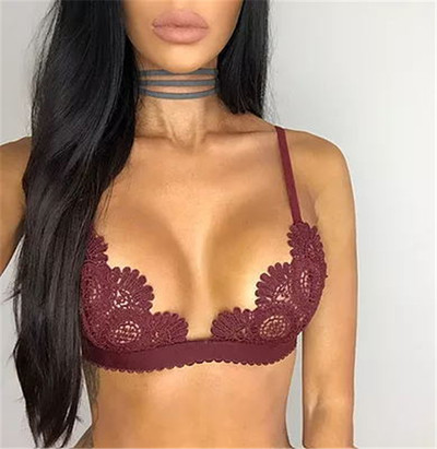Φοβερό σέξι κυρίες σουτιέν με δαντέλα - 4 χρώματα