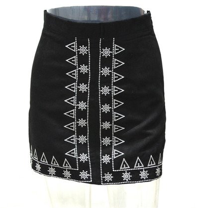 Πολύ απαλή καθημερινή κυρίες φούστα με τα όμορφα στολίδια - 2 χρώματα