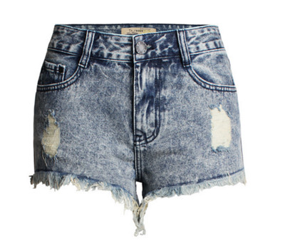 Πολύ ενδιαφέρον κυρίες περικοπεί τζιν με βλεφαρίδες στο τέλος του σκέλους