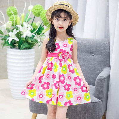 Детски летни рокли с невероятни и свежи флорални мотиви в три модела подходящи за плаж и ежедневие 