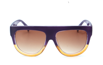 Κομψό κυρίες γυαλιά ηλίου μάσκα τύπου