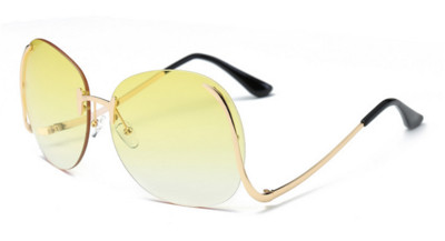 Κυρίες περιστασιακά τα γυαλιά με πολύ ενδιαφέρουσες καμπύλες καρέ - 10 χρώματα