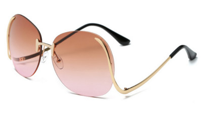 Κυρίες περιστασιακά τα γυαλιά με πολύ ενδιαφέρουσες καμπύλες καρέ - 10 χρώματα