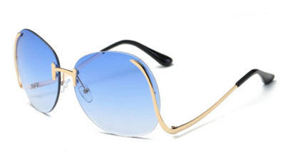 Κυρίες περιστασιακά τα γυαλιά με πολύ ενδιαφέρουσες καμπύλες καρέ - 10 χρώματα