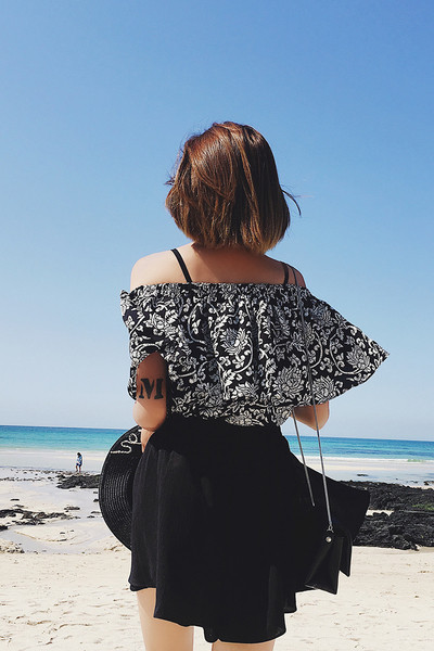 σορτς Ευρεία κυρίες, ένα περιστασιακό βλέμμα στο μαύρο