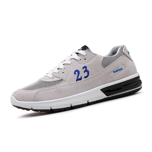 Αναπνέει ανδρικά παπούτσια για τρέξιμο, άνετα σπορ σε διάφορα χρώματα