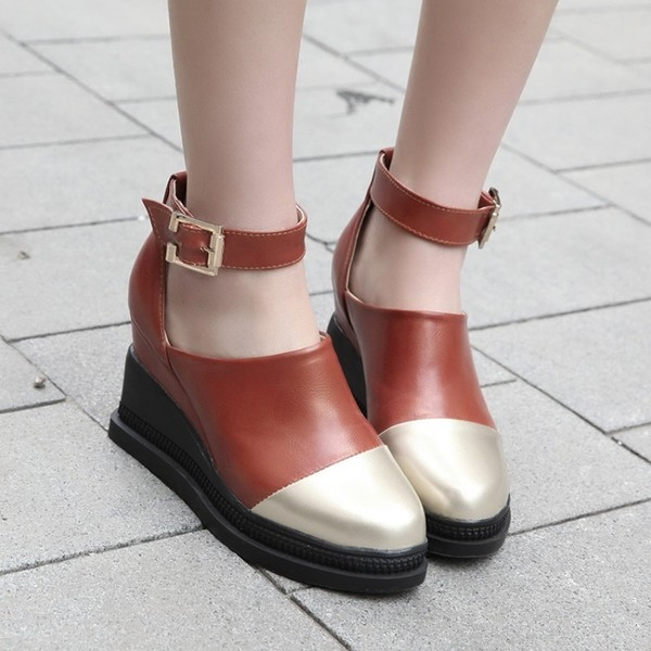 Οι γυναίκες σανδάλια κλειστή πλατφόρμα - πολύ ισχυρή σε διάφορα χρώματα