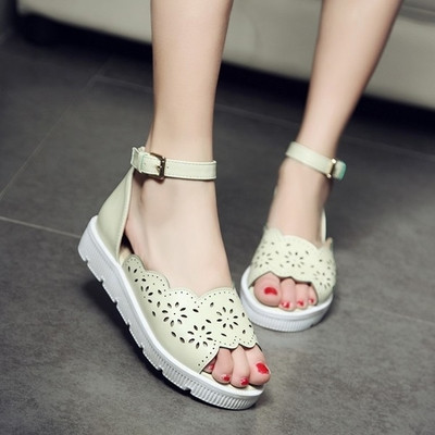 Γλυκό καλοκαίρι κυρίες σανδάλια σε πολλά χρώματα με μια άνετη σόλα