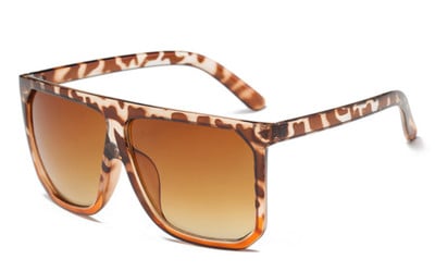 Μεγάλη κυρίες γυαλιά με στρογγυλό φακούς - 6 χρώματα