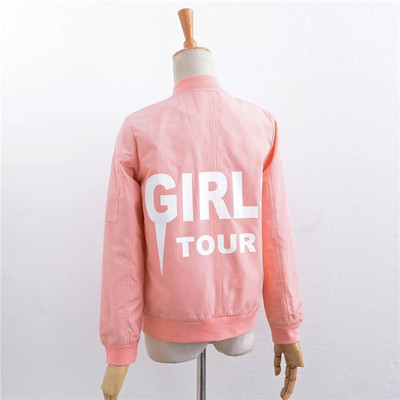 Πολύ κομψό και όμορφο κυρίες σακάκι με την επιγραφή πίσω από την πλάτη - 3 χρώματα