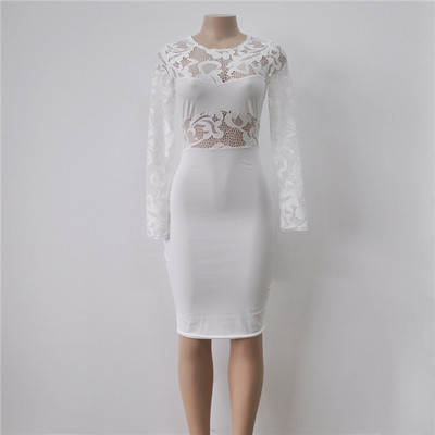 Μεγάλη κυρίες φόρεμα με όμορφο Bodera - 2 χρώματα