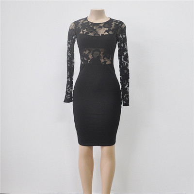 Μεγάλη κυρίες φόρεμα με όμορφο Bodera - 2 χρώματα