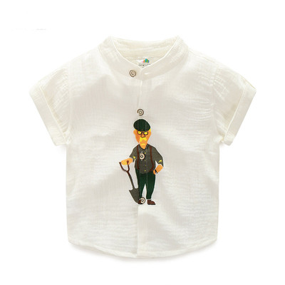 Παιδικό πουκάμισο με κοντό μανίκι 