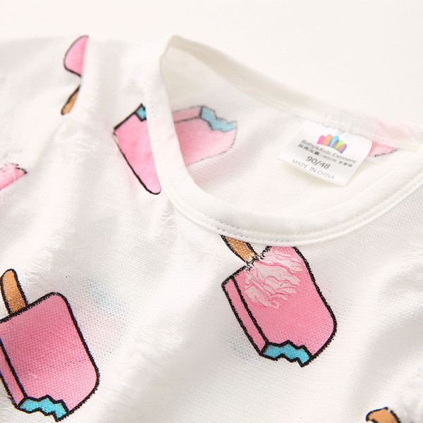 Παιδική φόρμα με δύο κομμάτια  - σορτς και μπλούζα με κοντό μανίκι