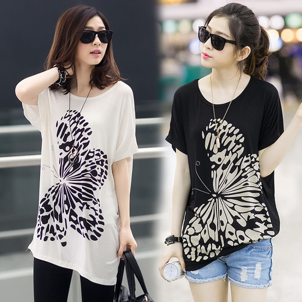 Μεγάλη κυρίες Ζακέτα με απλικέ πεταλούδα