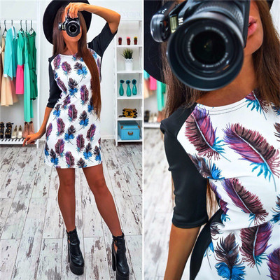 Πολύ όμορφο και φρέσκο κυρίες κοντό φόρεμα σε ριγέ μοτίβα - 11 μοντέλα