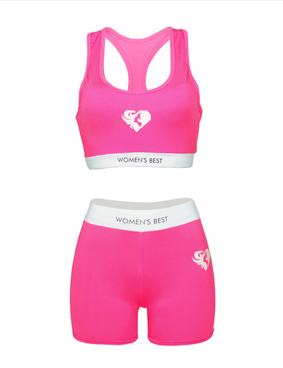 Страхотен дамски спортен комплект от две части в три различни цвята